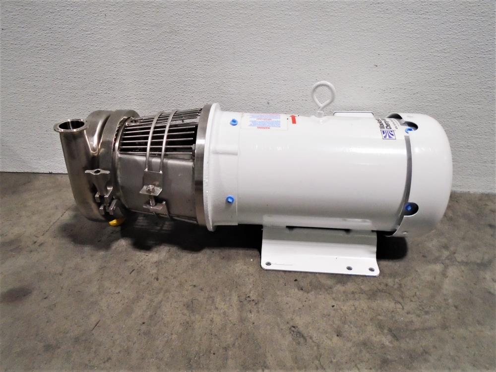 Waukesha Cherry-Burrell C216 Centrifugal Pump w/ Baldor Reliance Motor CWDM3709T